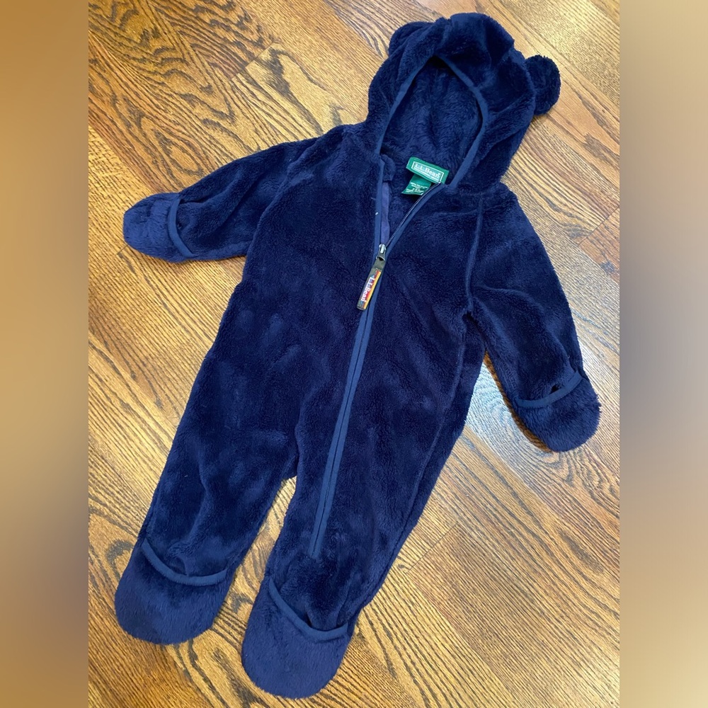 L.L. Bean Infant Fleece Bunting